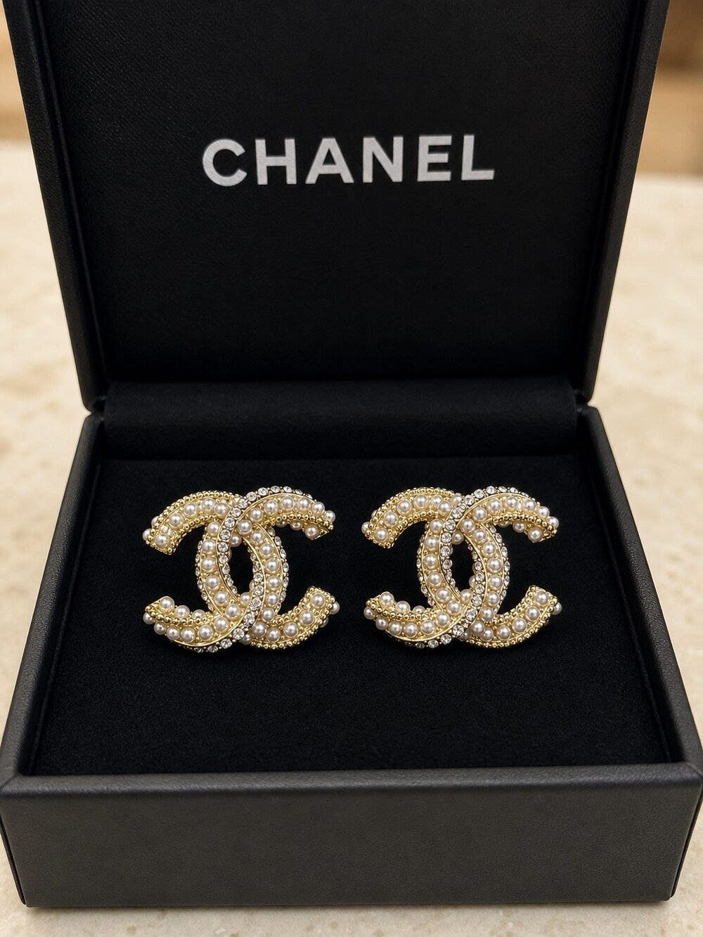 CHANEL Classic Parisian Earrings Style 13 | New with Box - Picture 3 of 9